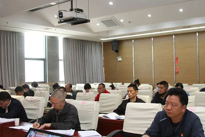 918博天堂·(中国区)官方网站（煤化）集团召开2022年党建工作推进会