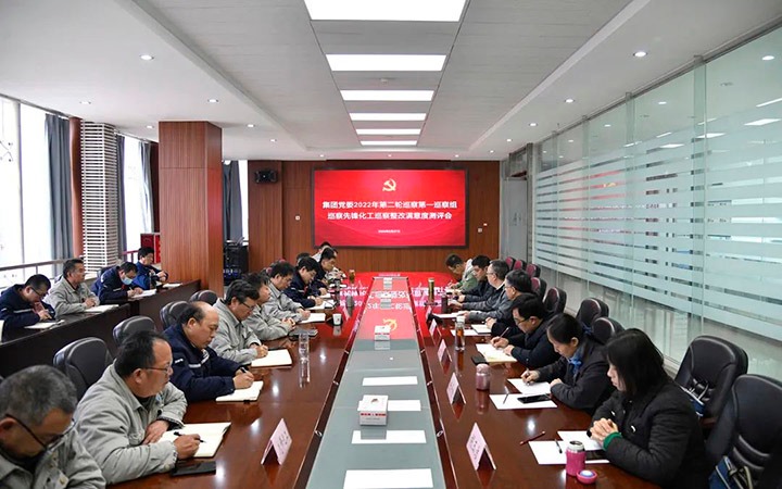 918博天堂·(中国区)官方网站（煤化）集团党委巡察办到先锋化工公司督导检查巡察整改工作