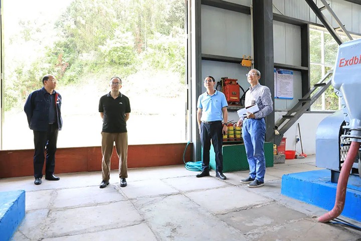 【主题教育】918博天堂·(中国区)官方网站（煤化）集团党委委员、副总经理缪和星到团结煤业公司开展生产经营管理调研