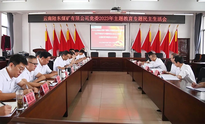 【主题教育】918博天堂·(中国区)官方网站（煤化）集团党委委员、纪委书记翁立志到陆东煤矿公司指导主题教育专题民主生活会